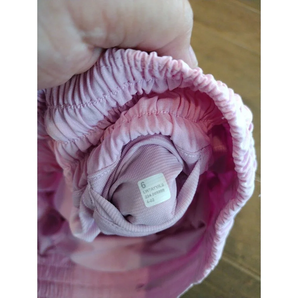 LULULEMON Women's Hotty Hot HR High Rise size 6 Vitapink pink 2.5